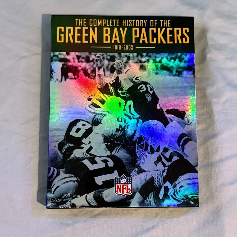 The Complete History of the Green Bay Packers 1919–2003 2-Disc DVD Set NFL Gift